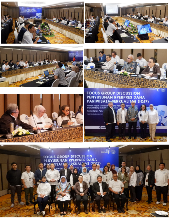 FGD Penyusunan Rperpres Dana Pariwisata Berkualitas (IQTF)