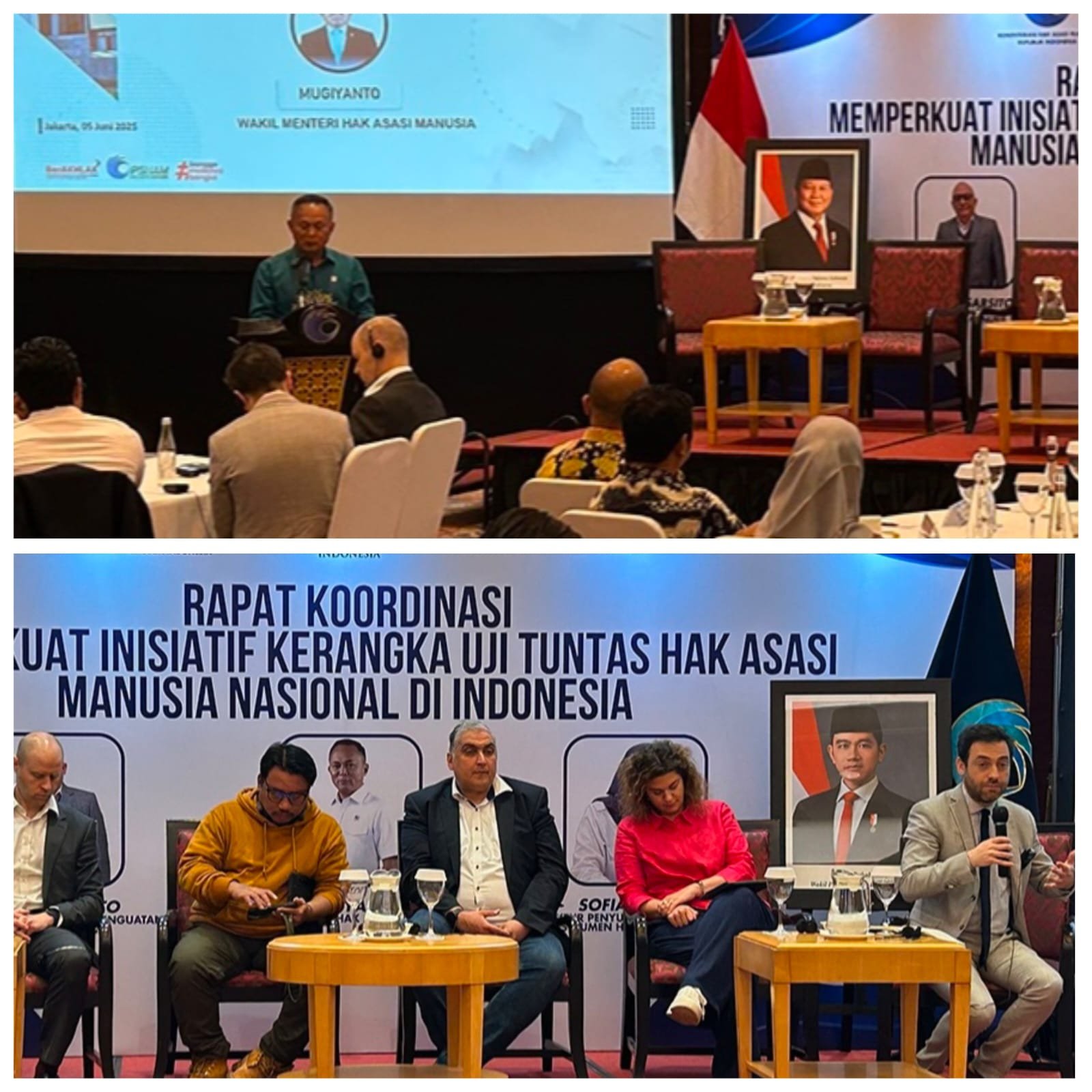 Rapat Koordinasi Memperkuat Inisiatif Kerangka Uji Tuntas Hak Asasi Manusia Nasional