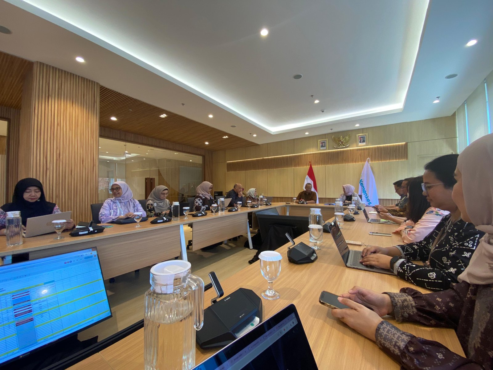 Audiensi dengan Dirjen Kesehatan Lanjutan Kemenkes RI