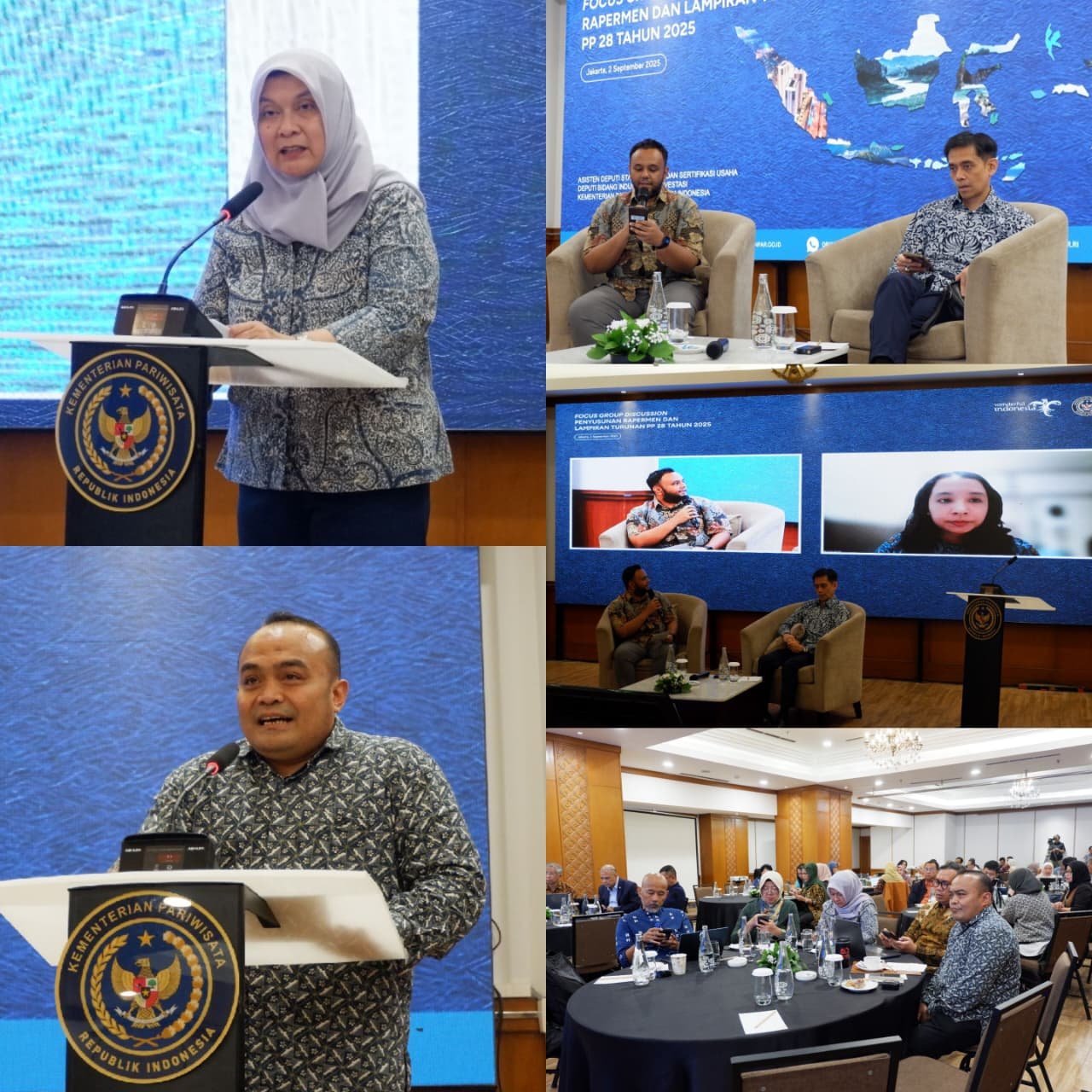 FGD Penyusunan Rapermen dan Lampiran Turunan PP 28 Tahun 2025