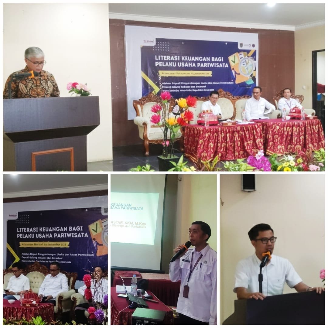 Laporan Kegiatan Literasi Keuangan Bagi Pelaku Usaha Pariwisata di Kabupaten Polewali Mandar