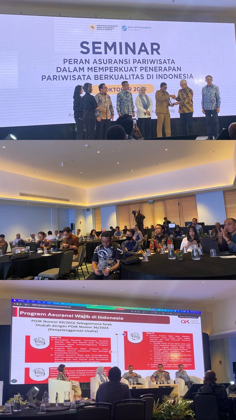 Seminar Peran Asuransi Pariwisata Dalam Memperkuat Penerapan Pariwisata Berkualitas di Indonesia