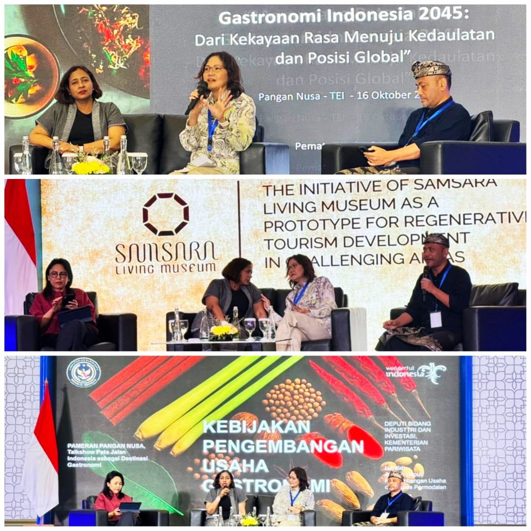 Laporan Talkshow Peta Jalan Indonesia Sebagai Destinasi Gastronomi