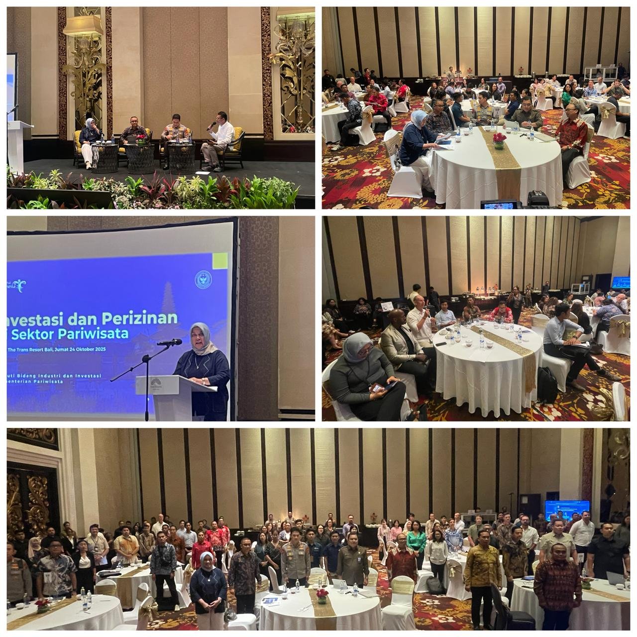 Kegiatan Sosialisasi Percepatan Realisasi Investasi Terhadap Implementasi Peraturan Pemerintah No.28 Tahun 2025 Tentang Penyelenggaraan Perizinan Berusaha Berbasis Risiko di Provinsi Bali.