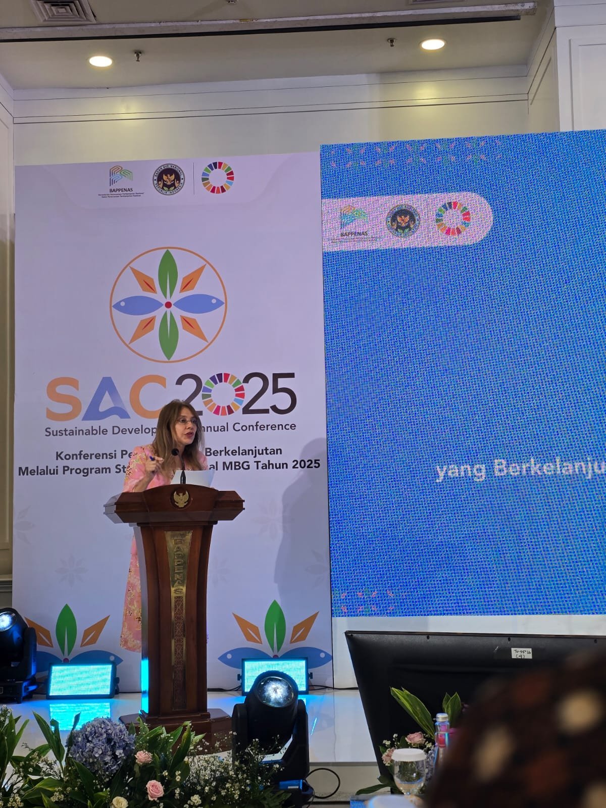 Konferensi Utama Pembangunan Berkelanjutan melalui Program Strategis Nasional Makan Bergizi Gratis Tahun 2025