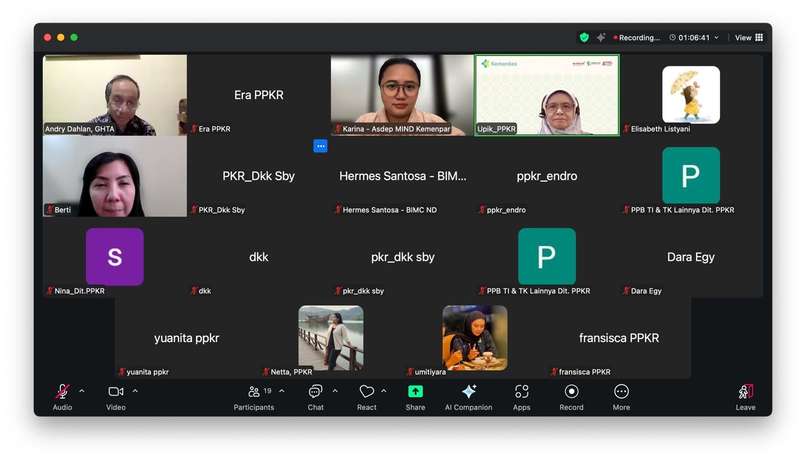 Rapat Persiapan Kegiatan Workshop Wisata Medis