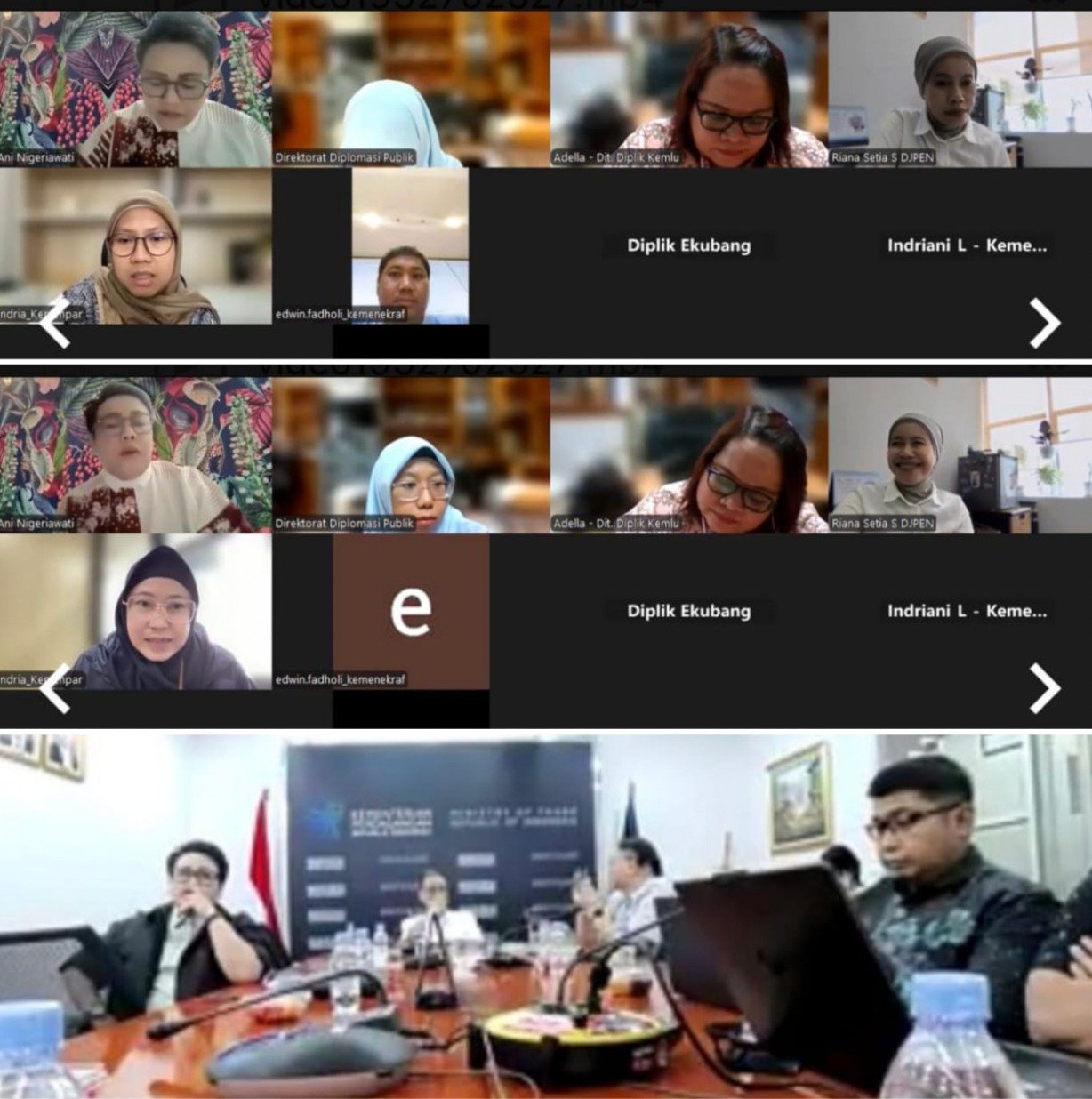 Rapat Koordinasi Gastrodiplomasi 2026 oleh Kementerian Luar Negeri