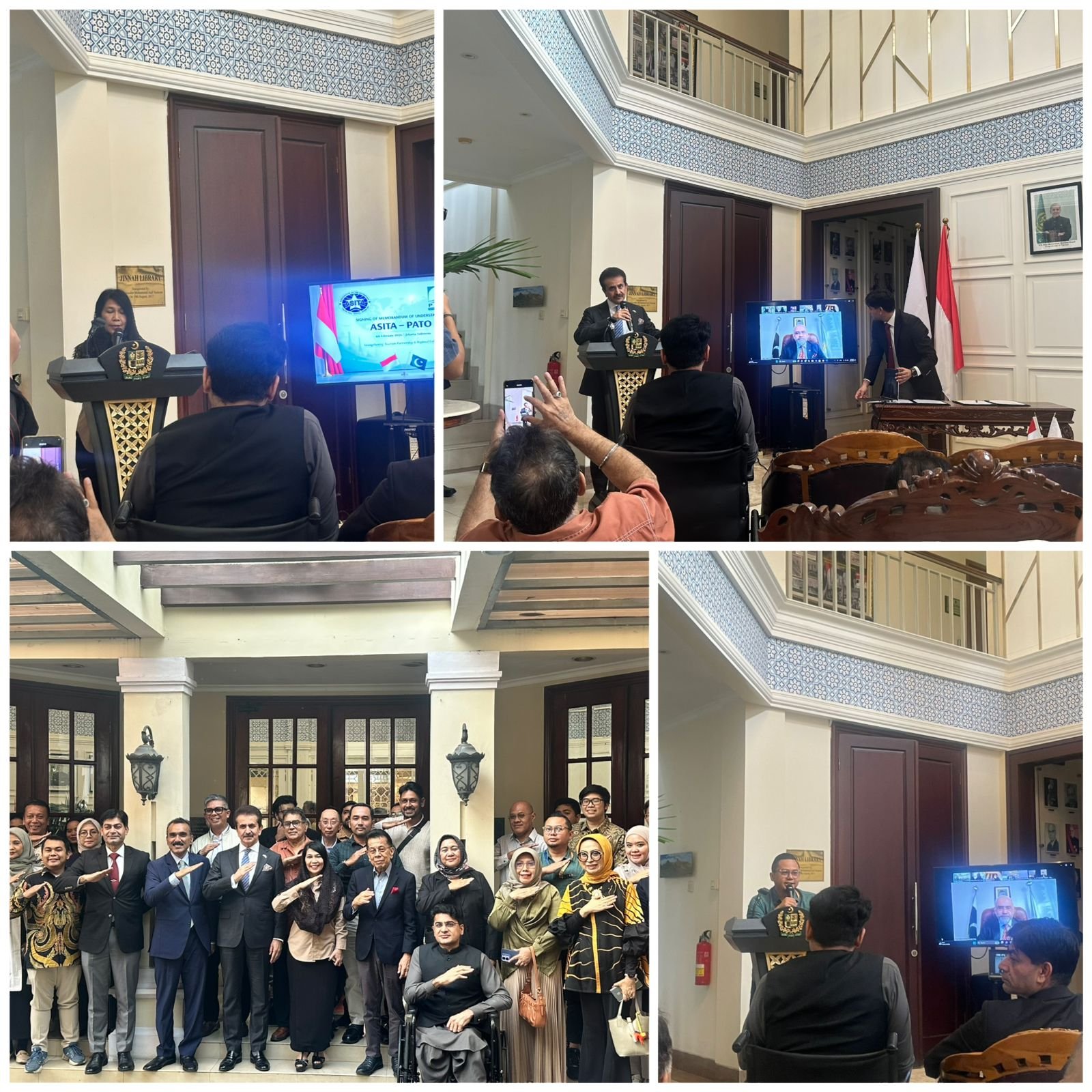 Laporan Penandatanganan MoU antara ASITA dan Pakistan Association of Tour Operators(PATO)