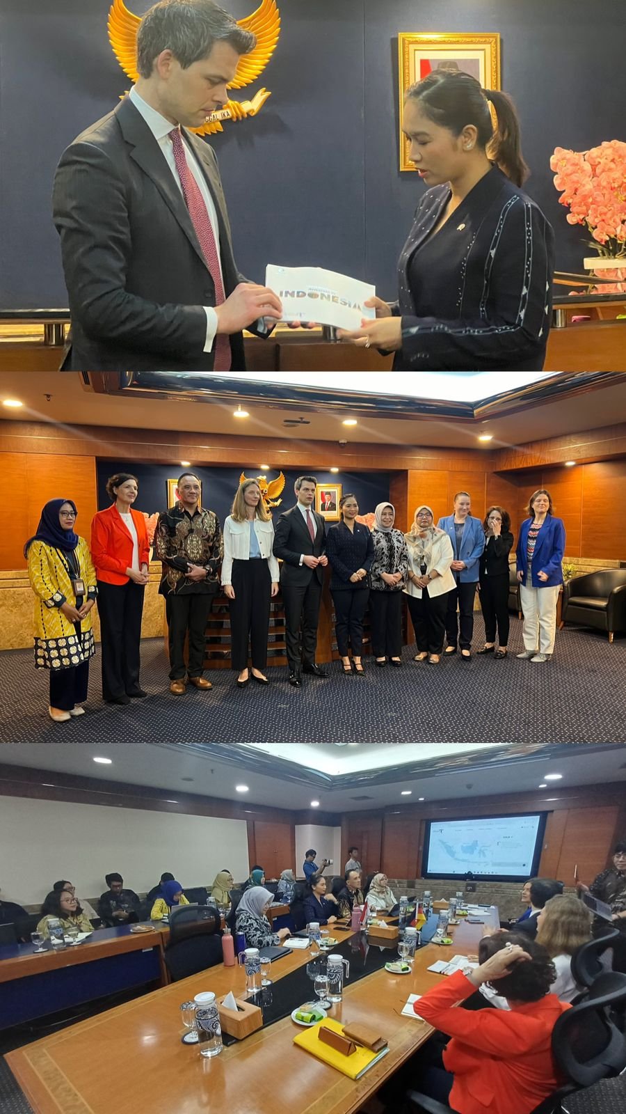 Laporan Audiensi Wakil Menteri Pariwisata dengan Federal Government Coordinator for Maritime Economy and Tourism Jerman