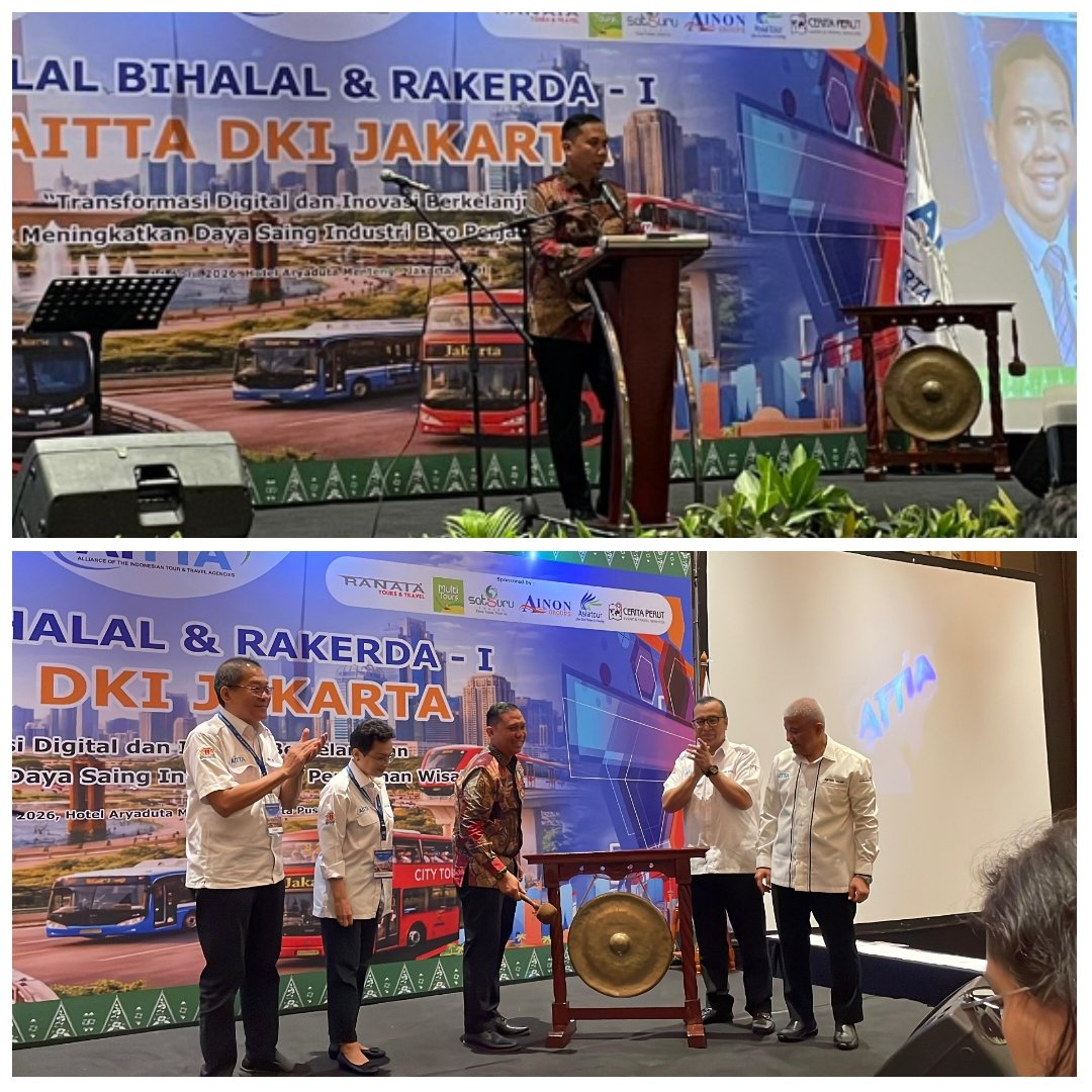 Laporan Halal Bihalal & RAKERDA Aliansi Industri Tour & Travel Agensi (AITTA) DPD DKI Jakarta