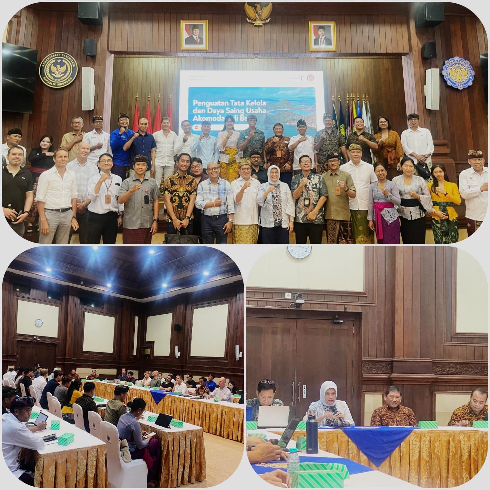 Laporan Kegiatan Forum Komunikasi Industri (FORMASI) Pariwisata “Penguatan Tata Kelola dan Daya Saing Usaha Akomodasi di Bali”