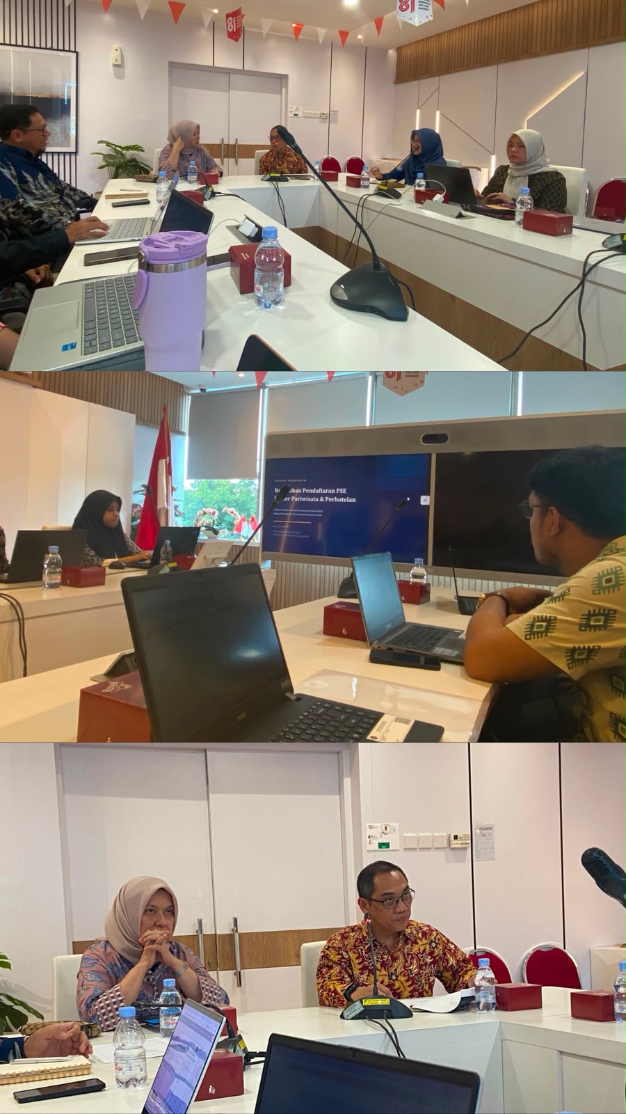 Rapat Pembahasan Surat Peringatan Tertulis Kementerian Komunikasi dan Digital kepada 22 PSE yang Belum Memenuhi Kewajiban Pendaftaran