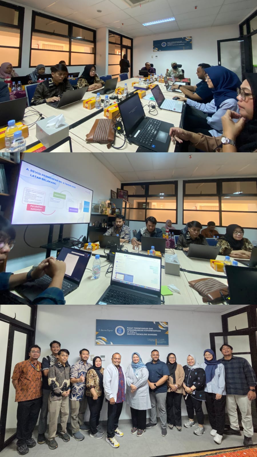 Rapat Revisi Permenparekraf Nomor 18 Tahun 2021 bersama P-P2Par ITB