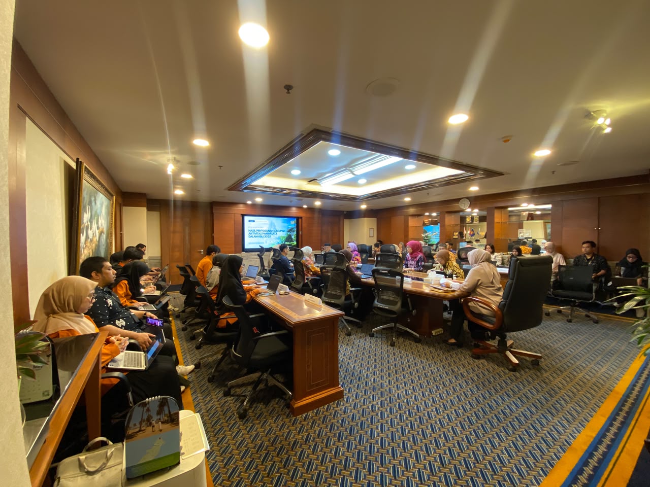 Penyampaian Hasil Penyusunan Cakupan Aktivitas Pariwisata Dalam KBLI 2025