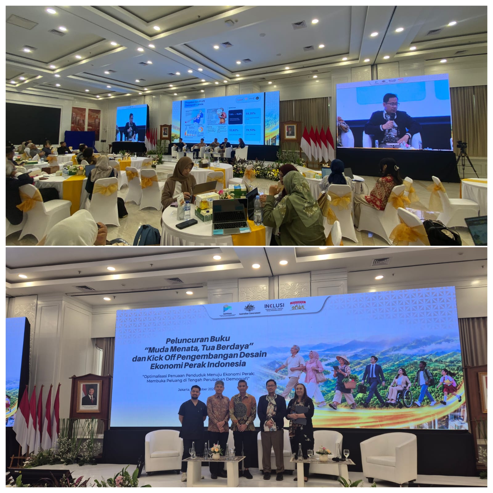 Peringatan HLUIN 2026 serta Peluncuran Buku Lansia dan Kick Off Pengembangan Ekonomi Perak