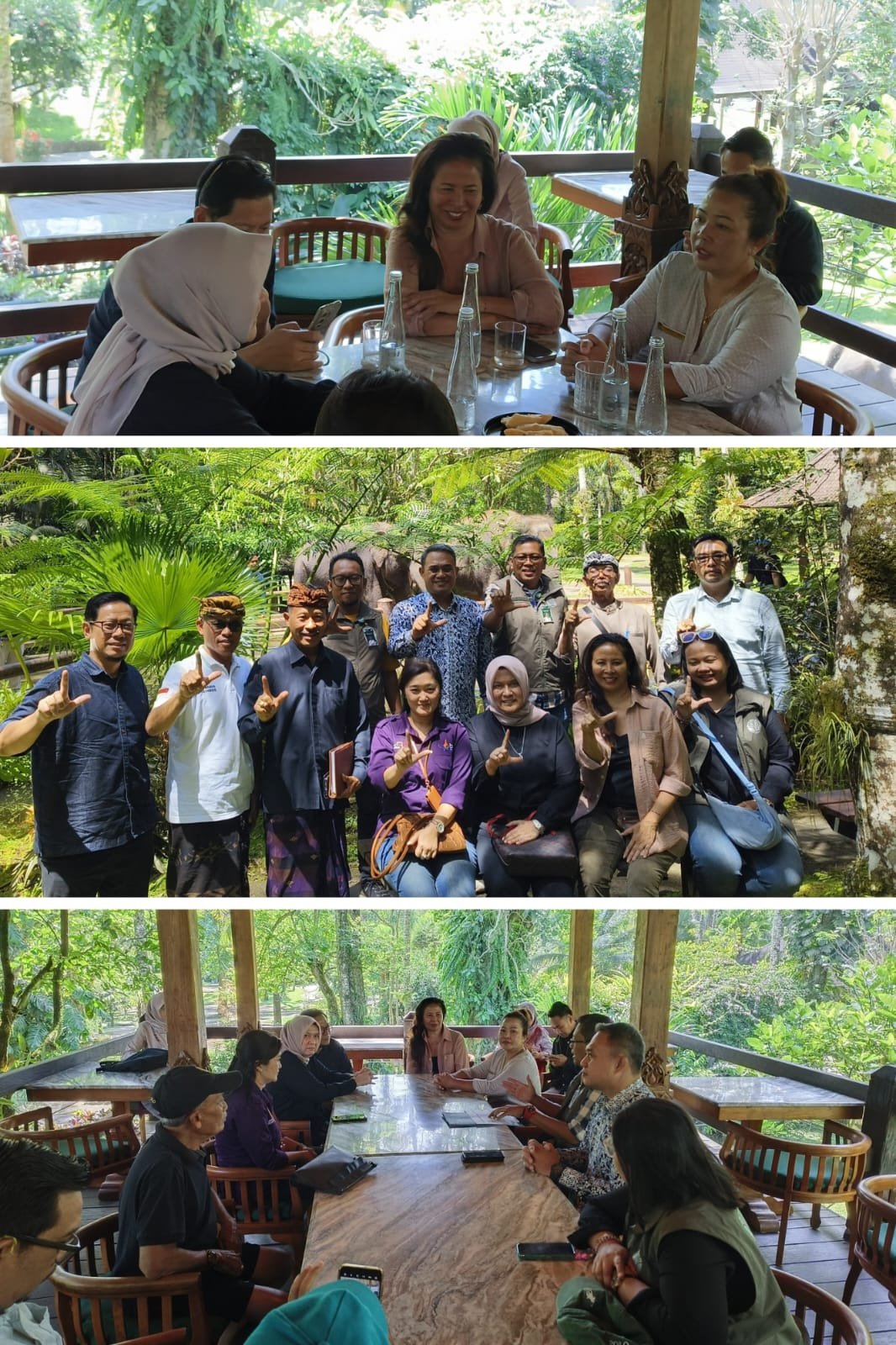 Audiensi dan Koordinasi dengan Pelaku Atraksi Wisata terkait Isu Gajah